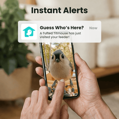 Birdfy Feeder Bamboo — mangeoire à oiseaux intelligente avec caméra IA