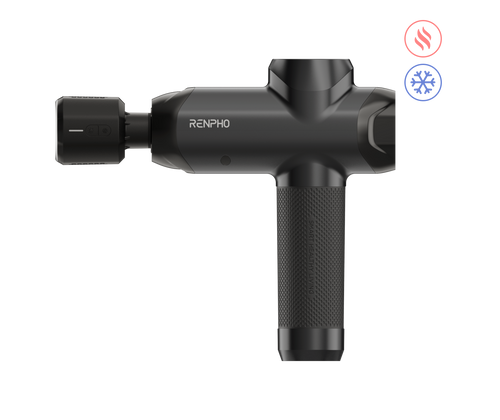 RENPHO Power+ Thermacool — 12 mm Hot & Cold Massage Gun, Bluetooth