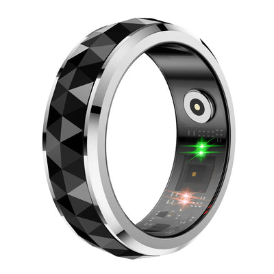 COLMI R11 — Rotating Anti-Stress Smart Ring, 30-Day Charging Case