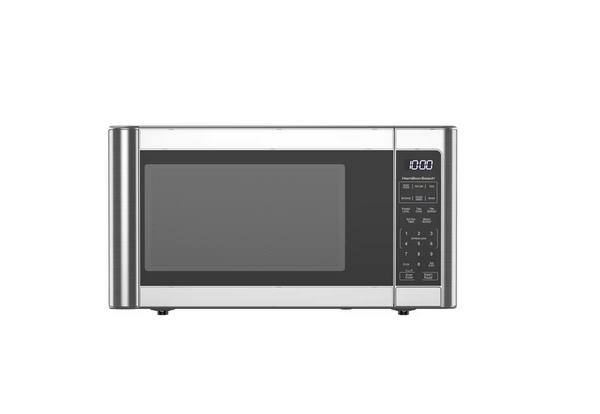 Hamilton Beach 1.1 cu. ft. Microwave – 1000W, Stainless Steel (Open Box, Never Used)