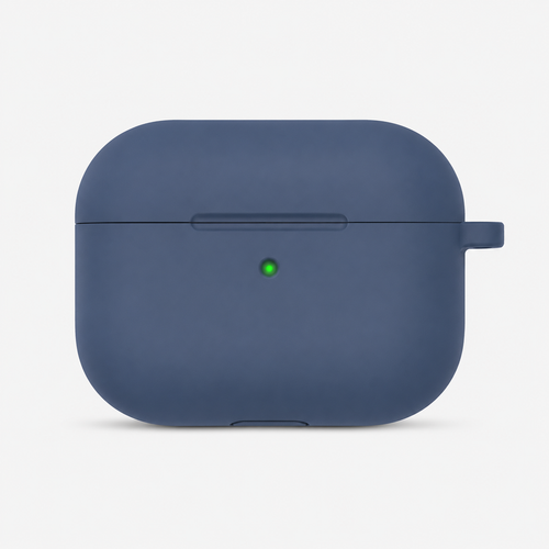 Blue Silicone Case with Lanyard — for AirPods Pro 1st Generation (A2190)