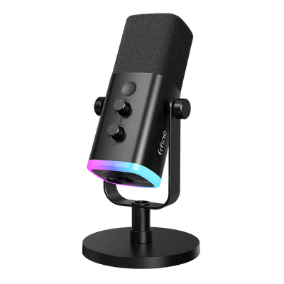 FIFINE AmpliGame AM8 — micro dynamique USB/XLR avec RGB