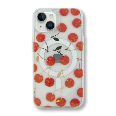 Sonix — Coque MagSafe pour iPhone 17e/16e/15/14/13 (Cherry on Top)