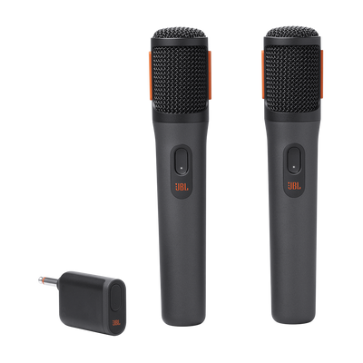 JBL PartyBox Wireless Mic — 2 micros sans fil numériques pour PartyBox