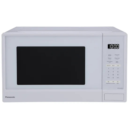Panasonic Micro-ondes Genius® 1,3 pi³ – 1 100 W, Blanc (NNSU65QW) (Boite ouverte jamais utilisé)