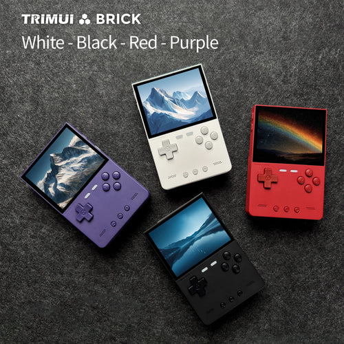 TrimUI Brick — mini console rétro 3,2" 1024×768 Wi-Fi (sans jeux)