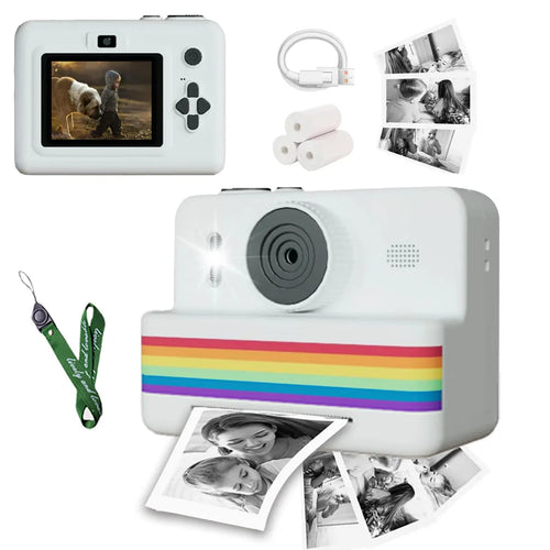 Appareil photo à impression instantanée pour enfants — écran 2,8"