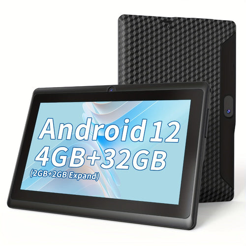 Tablette Android 14 de 7 po, processeur A133 4 cœurs, 2 Go + 32 Go, Wi-Fi, USB-C