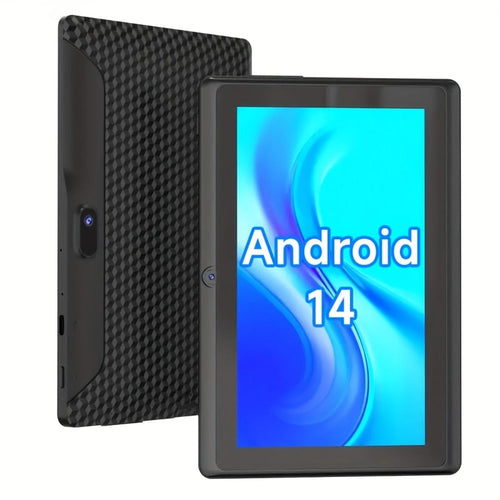 Tablette Android 14 de 7 po, 32 Go, microSD jusqu'à 512 Go, écran IPS HD