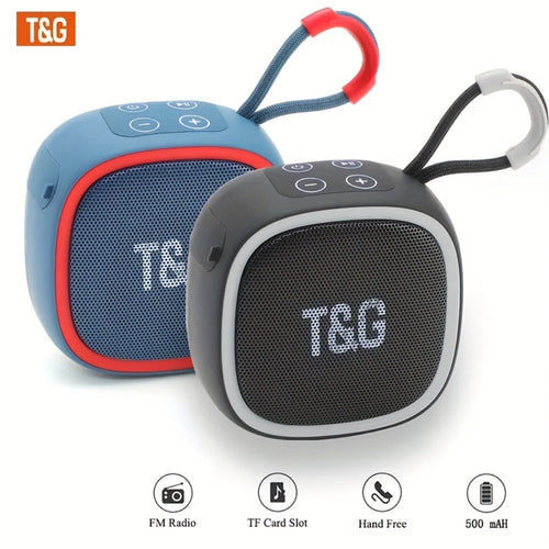 Mini Portable 3W Bluetooth Speaker, IPX4 Splash Resistant, USB-C Charging