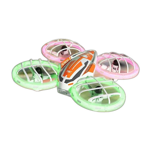 Mini drone d'apprentissage résistant aux chutes — lumières colorées