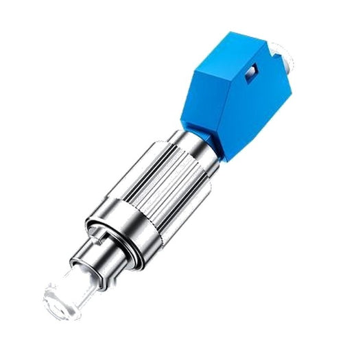 SAIVXIAN Adaptateur fibre hybride mâle-femelle (lot de 2) — SC, LC, FC, ST