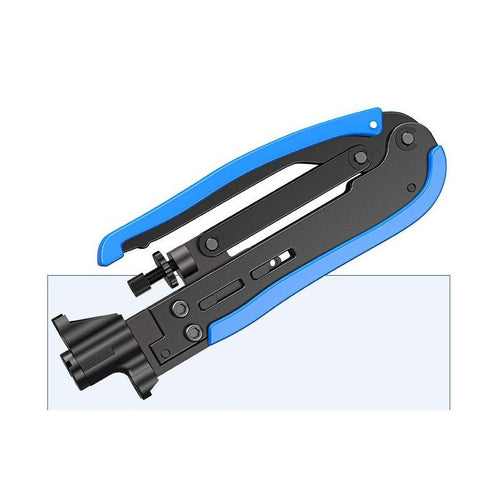 SAIVXIAN Pince à compression coaxiale pour connecteurs F — RG59, RG6, RG11