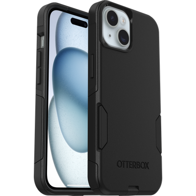OtterBox Commuter — Coque pour iPhone 16e / 15 / 14 / 13 (Noir)