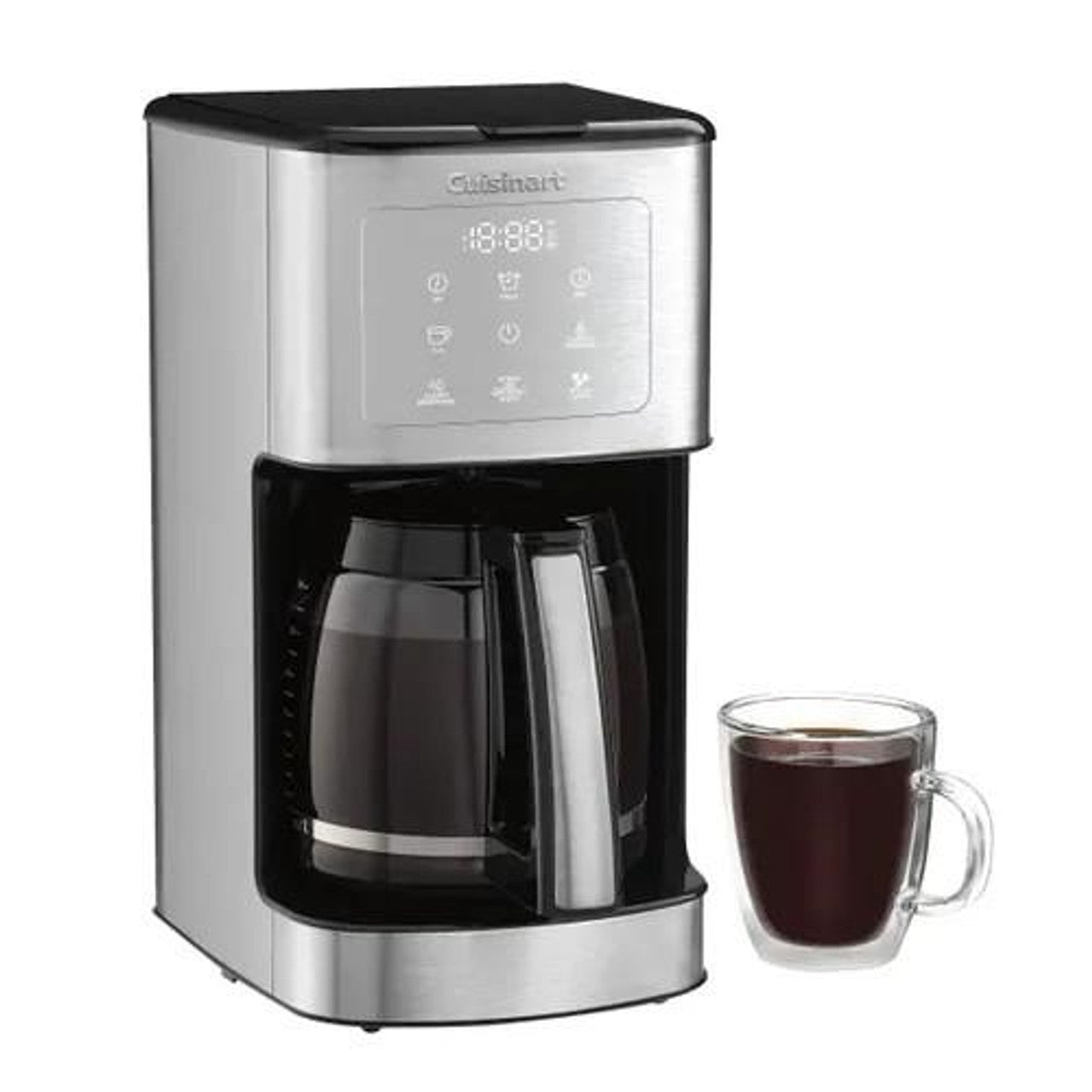 Cafetière Programmable Cuisinart Brew Central 14 Tasses – Écran Tactile (boite ouverte)