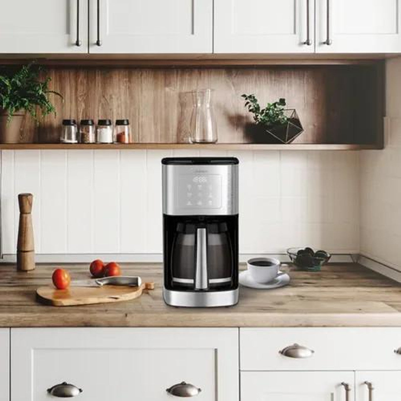 Cafetière Programmable Cuisinart Brew Central 14 Tasses – Écran Tactile (boite ouverte)