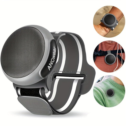 Clip-On Wearable Bluetooth Speaker with TWS Pairing for Cycling, Hiking, Running