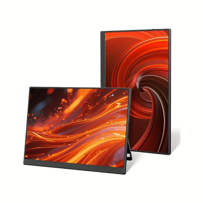 15.6-Inch Portable Touchscreen Monitor, 1080p IPS, USB-C, 100% sRGB, Travel Second Screen