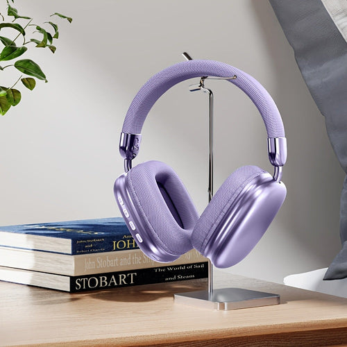 Rotatable Over-Ear Wireless Headphones, Bluetooth 5.4, 800mAh Battery, Noise Reduction