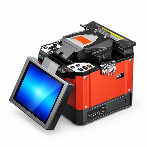 SAIVXIAN FS-60E Soudeuse fibre optique — écran 5 po pivotant 220°, 6700 mAh