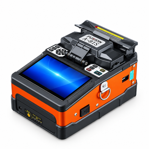 SAIVXIAN FS-60F Fiber Fusion Splicer — 5" Screen, 7 s Splice, 7800 mAh