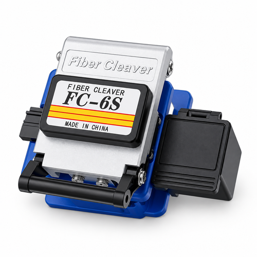SAIVXIAN FC-6S Fiber Optic Cleaver — with Waste Bin