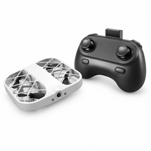 Mini drone de poche à cage intégrale — option caméra Wi-Fi