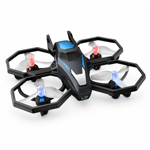 Drone à arceaux octogonaux — 3 versions, dont manette à écran