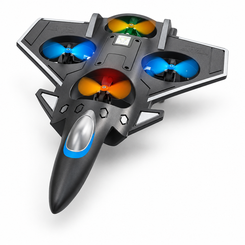 Drone avion de chasse en mousse EVA — maintien d'altitude