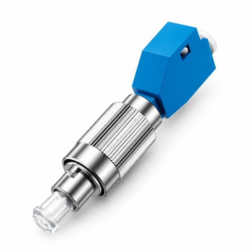 SAIVXIAN Hybrid Male-Female Fiber Adapter (2-Pack) — SC, LC, FC, ST