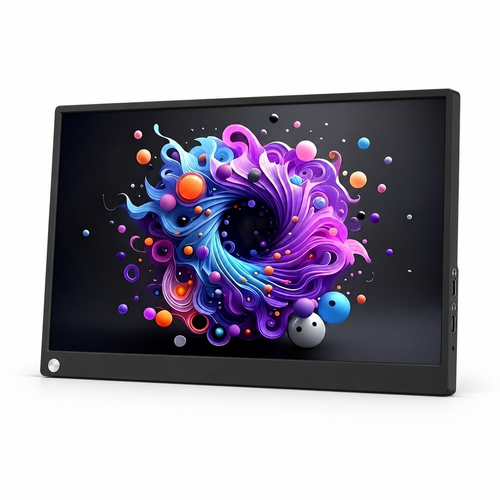 14" Full HD touchscreen portable monitor — USB-C, mini HDMI, 6.5 mm
