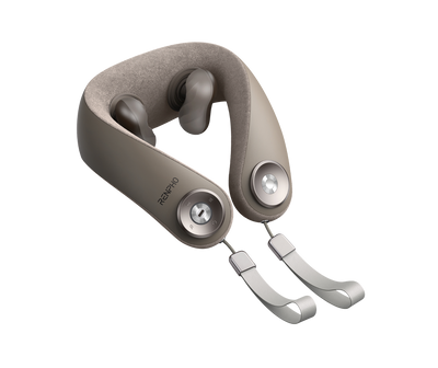 RENPHO U-Neck Mini — masseur de cou chauffant sans fil, pétrissage 6D