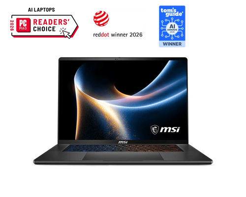 MSI Stealth 16 AI+ B3W (2026) — 16" QHD+ OLED 240 Hz, Core Ultra 9 386H, RTX 5070/5080
