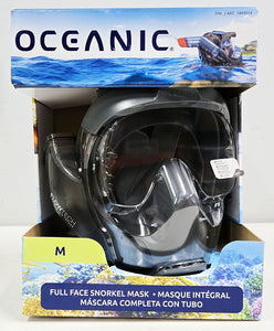 Oceanic — Full Face Snorkeling Mask Size M Black