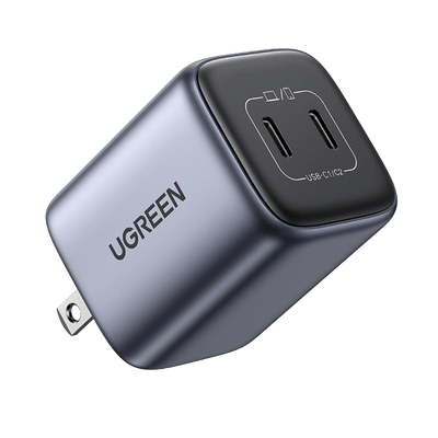 UGREEN Nexode 45 W — chargeur GaN USB-C compact 2 ports