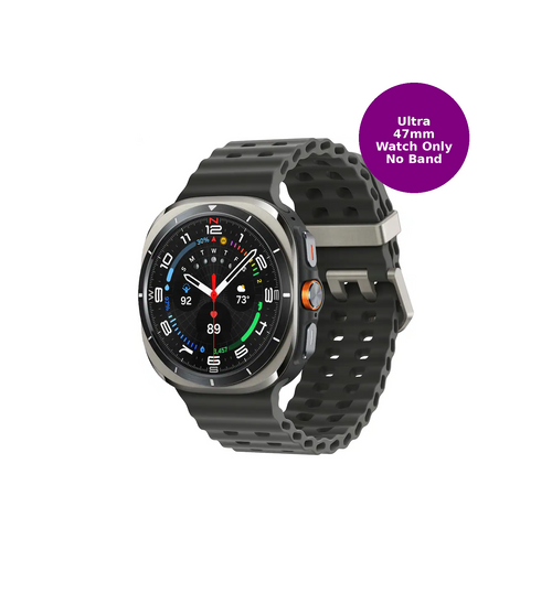 Samsung Galaxy Watch Ultra 47mm — LTE Smartwatch, Titanium Silver (Watch Only)