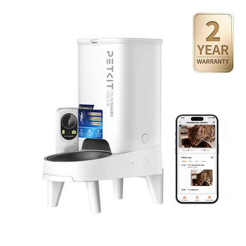 PETKIT YumShare Solo 2 — distributeur de croquettes avec caméra IA