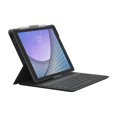 ZAGG Messenger Folio 2 – Étui-clavier Bluetooth pour iPad (9e/8e/7e gén) et iPad Air (3e gén) (Neuf)